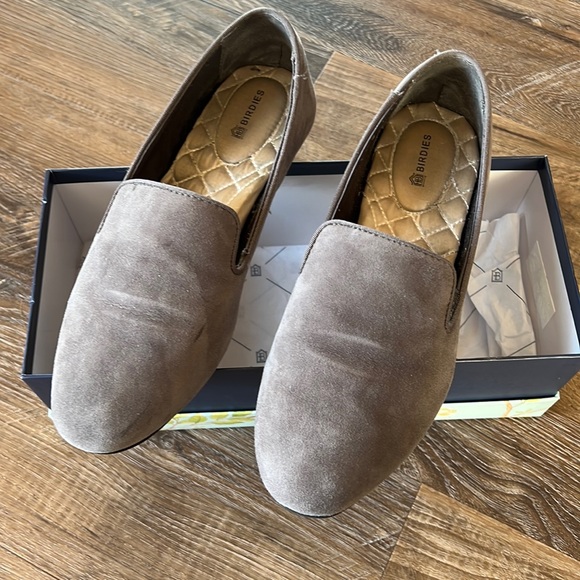 Birdies Starling Grey Suede size 7.5 - Picture 2 of 8